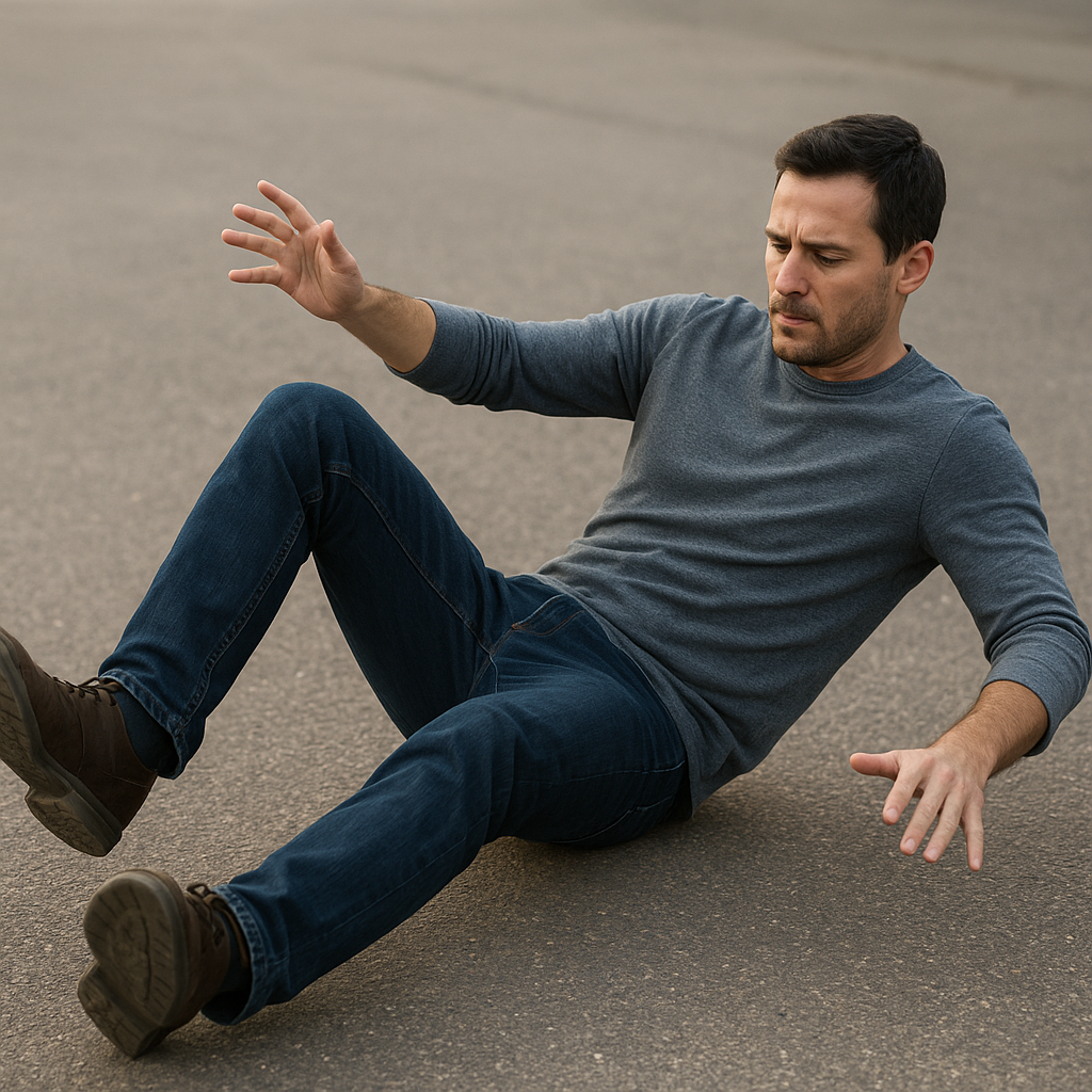 Jak upadać, żeby nie zrobić sobie krzywdy