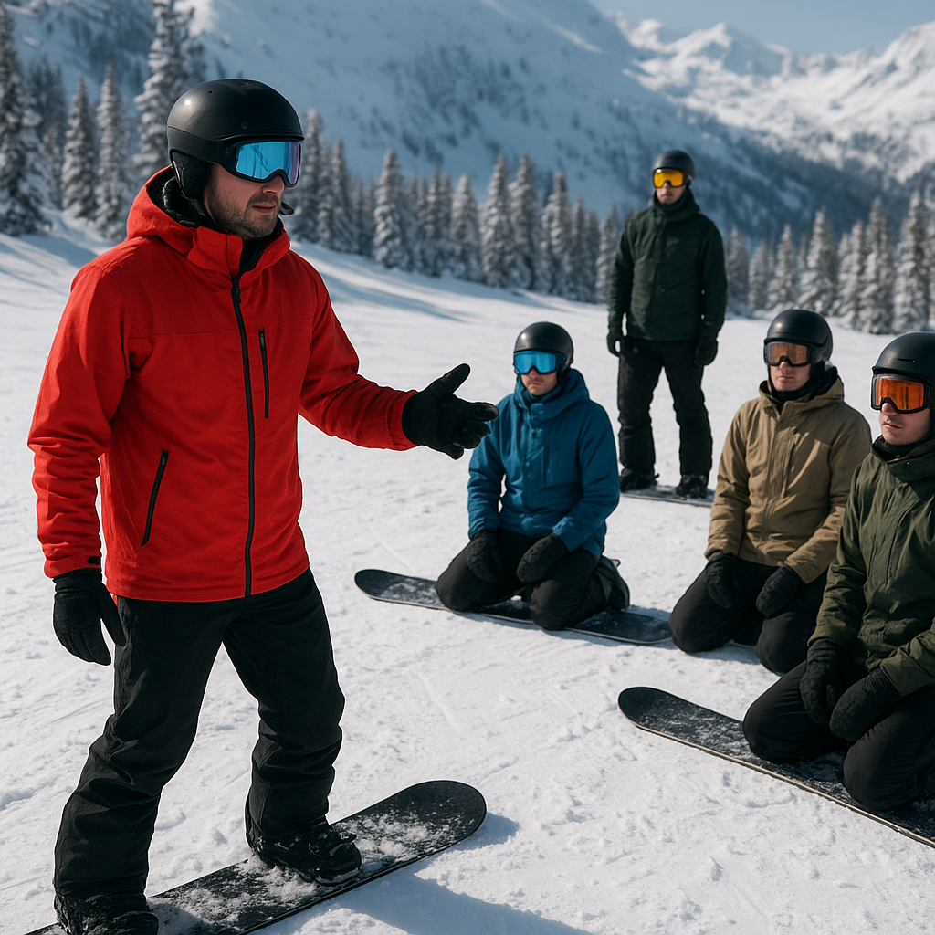 Jak wygląda profesjonalne szkolenie instruktora snowboardu