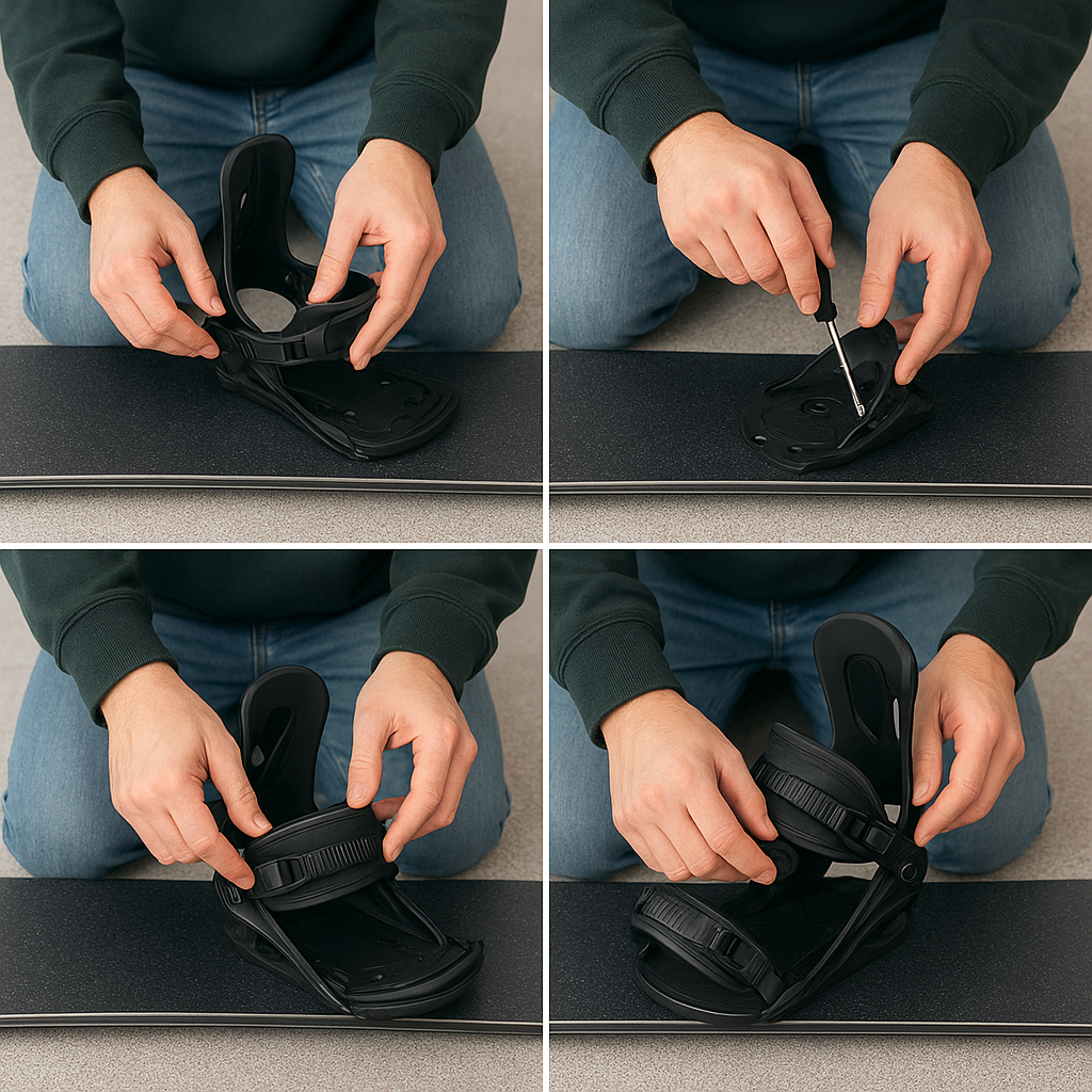 Jak dobrać wiązania snowboardowe krok po kroku