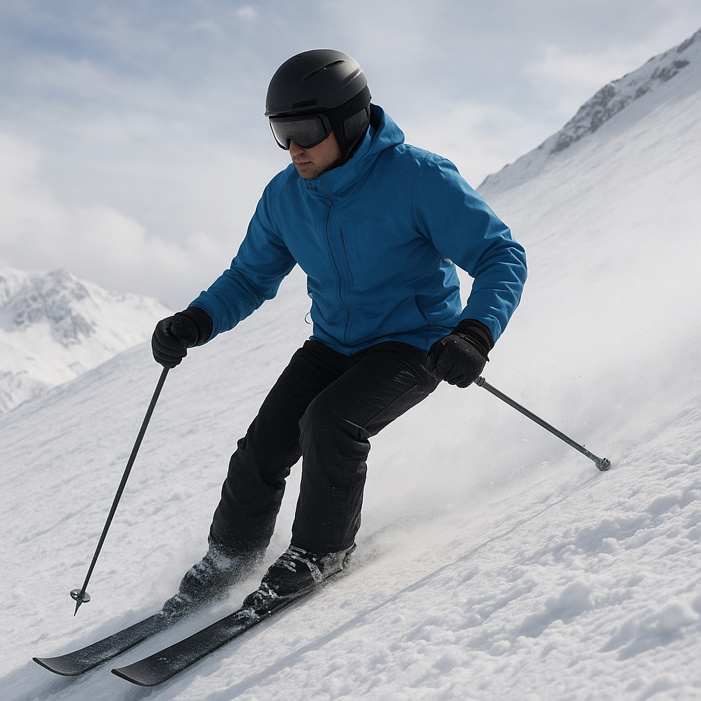 Jak zjechać po stromym stoku bez paniki