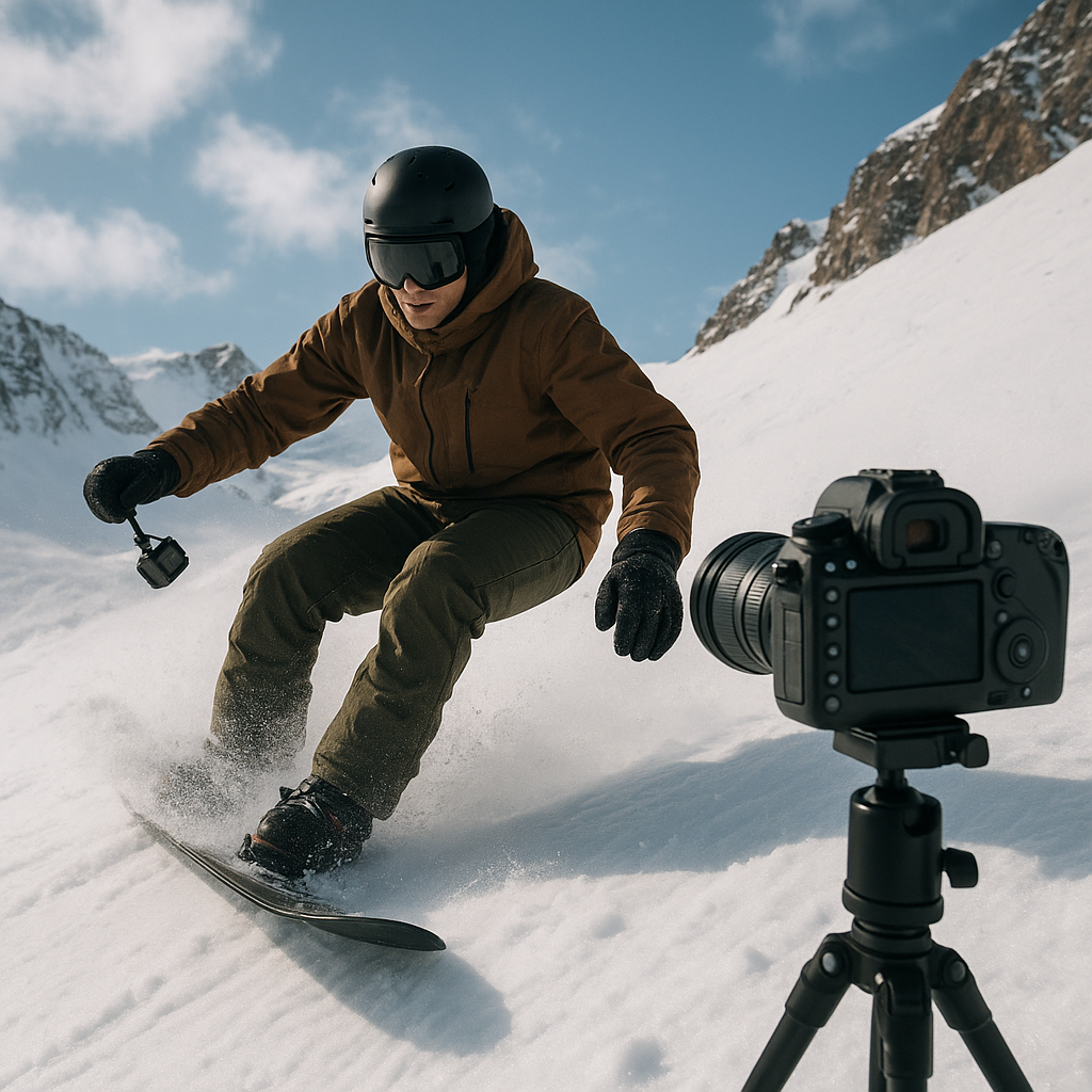 Jak nagrywać filmy snowboardowe i robić efektowne zdjęcia