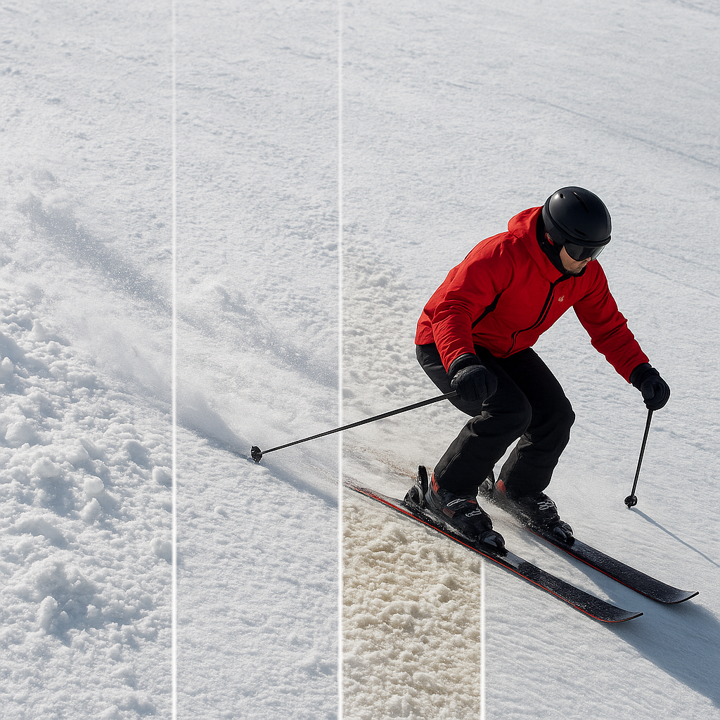 Jak rozpoznać rodzaj śniegu i dostosować do niego technikę jazdy