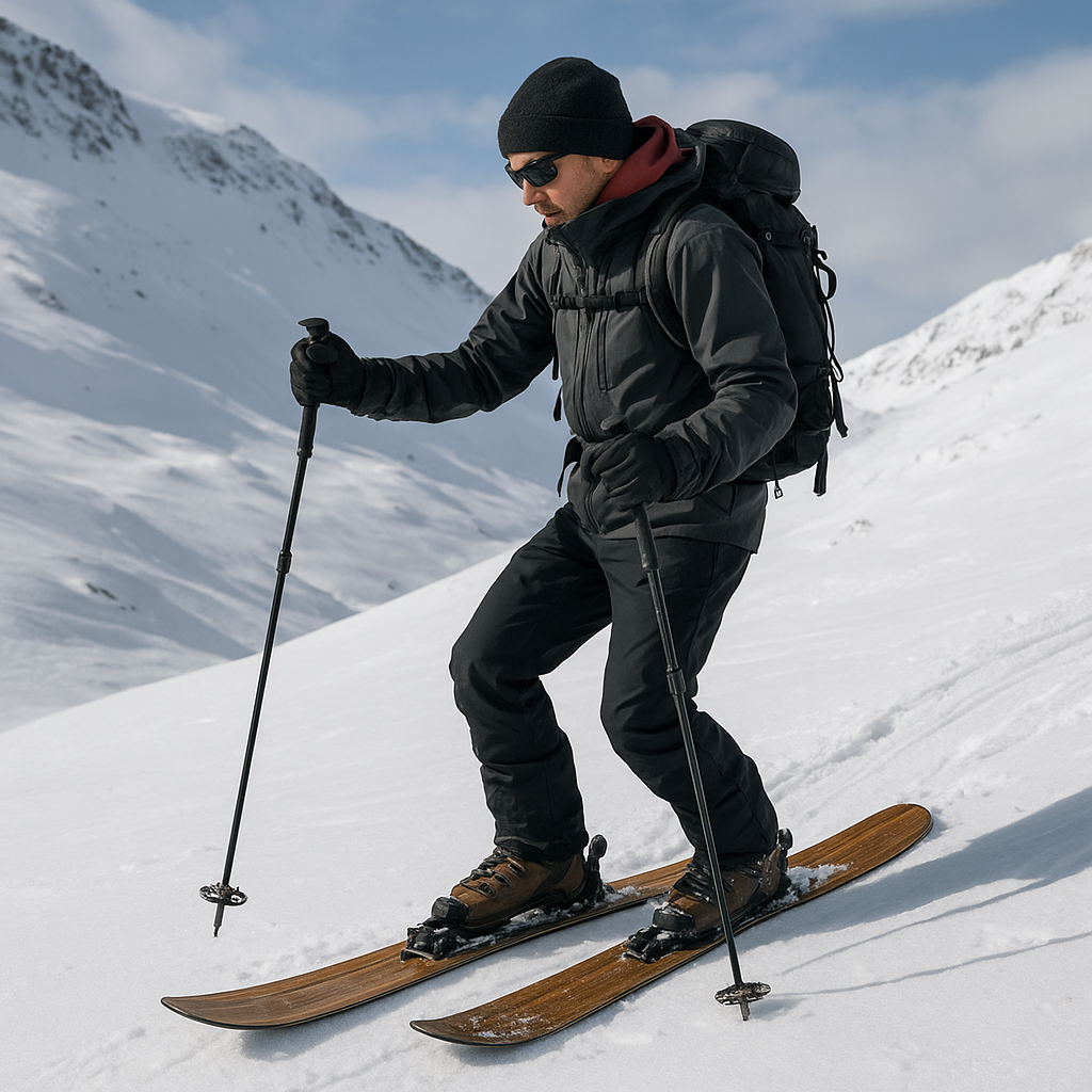 Jak używać kijków w snowboardzie splitboardowym