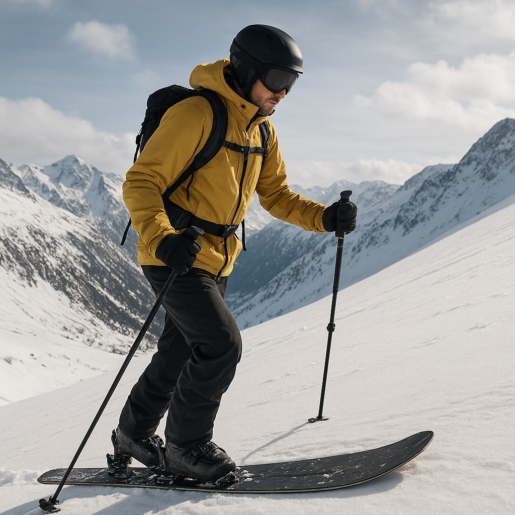 Jak wygląda jazda na splitboardzie i dla kogo jest przeznaczona