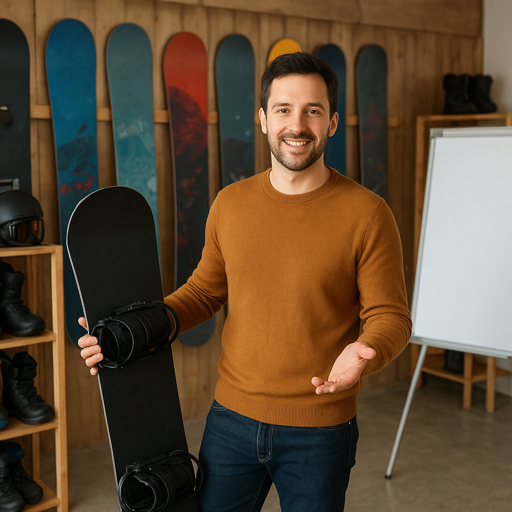 Jak otworzyć własny sklep lub szkołę snowboardową