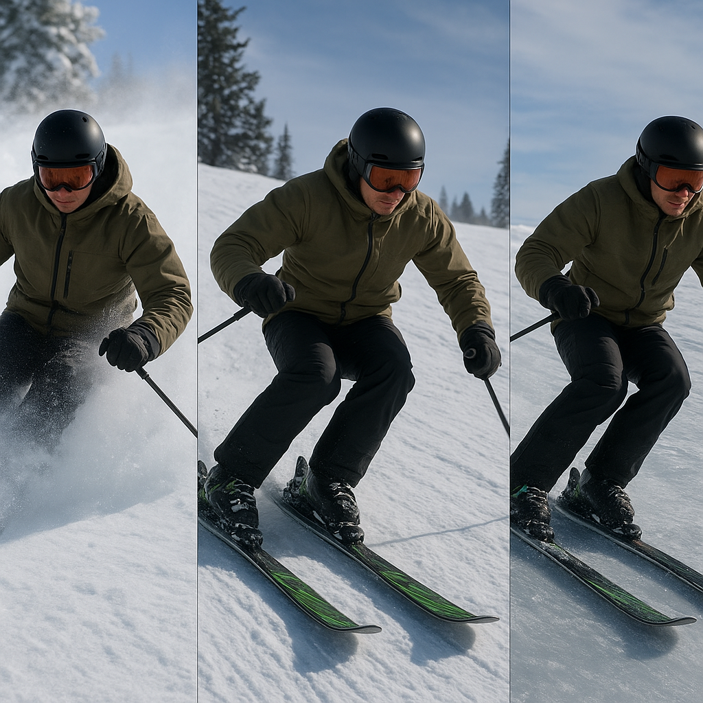 Jakie są różnice w technice jazdy na różnych typach śniegu