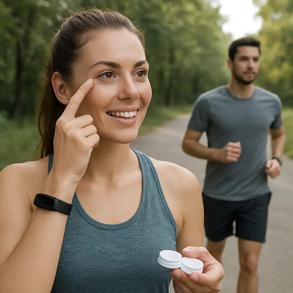 Soczewki a aktywny tryb życia