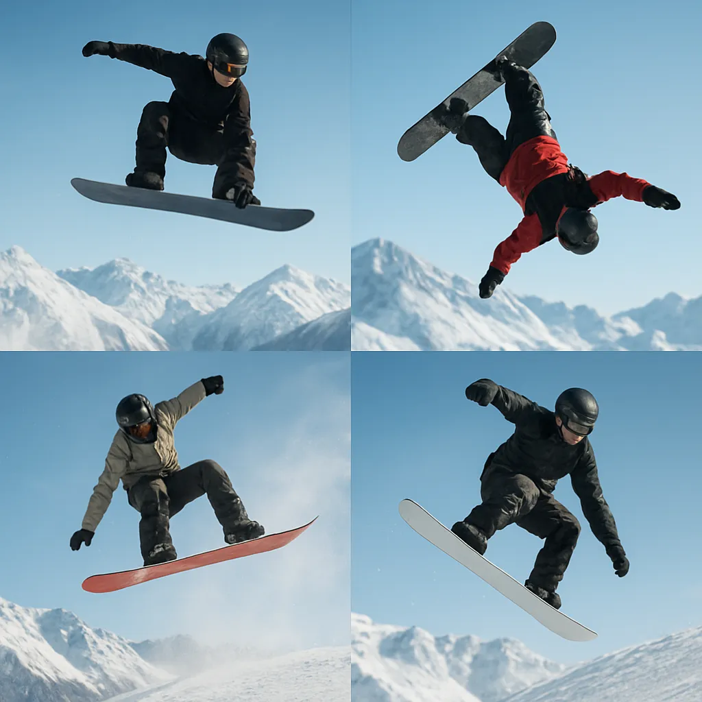 Jakie są najbardziej znane triki w historii snowboardu