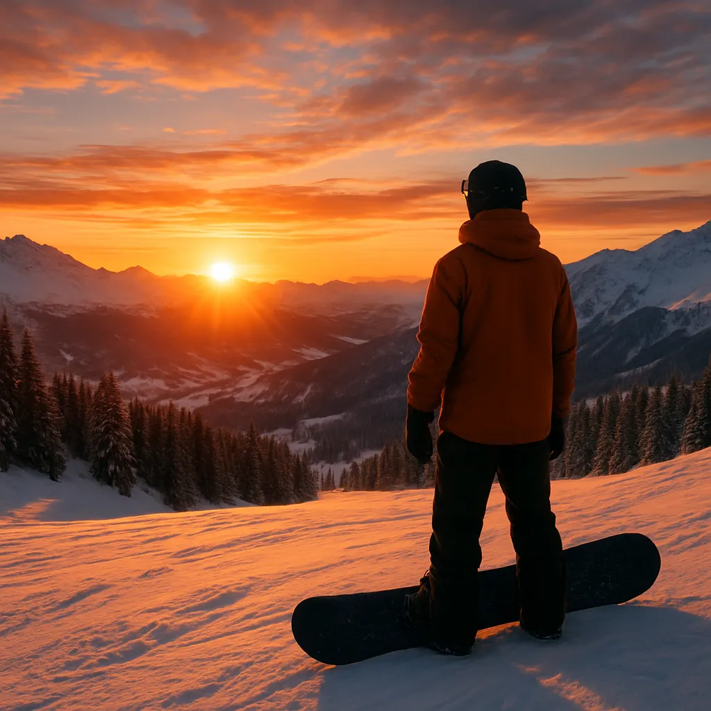 Jakie są najlepsze miejsca na snowboardowy zachód słońca