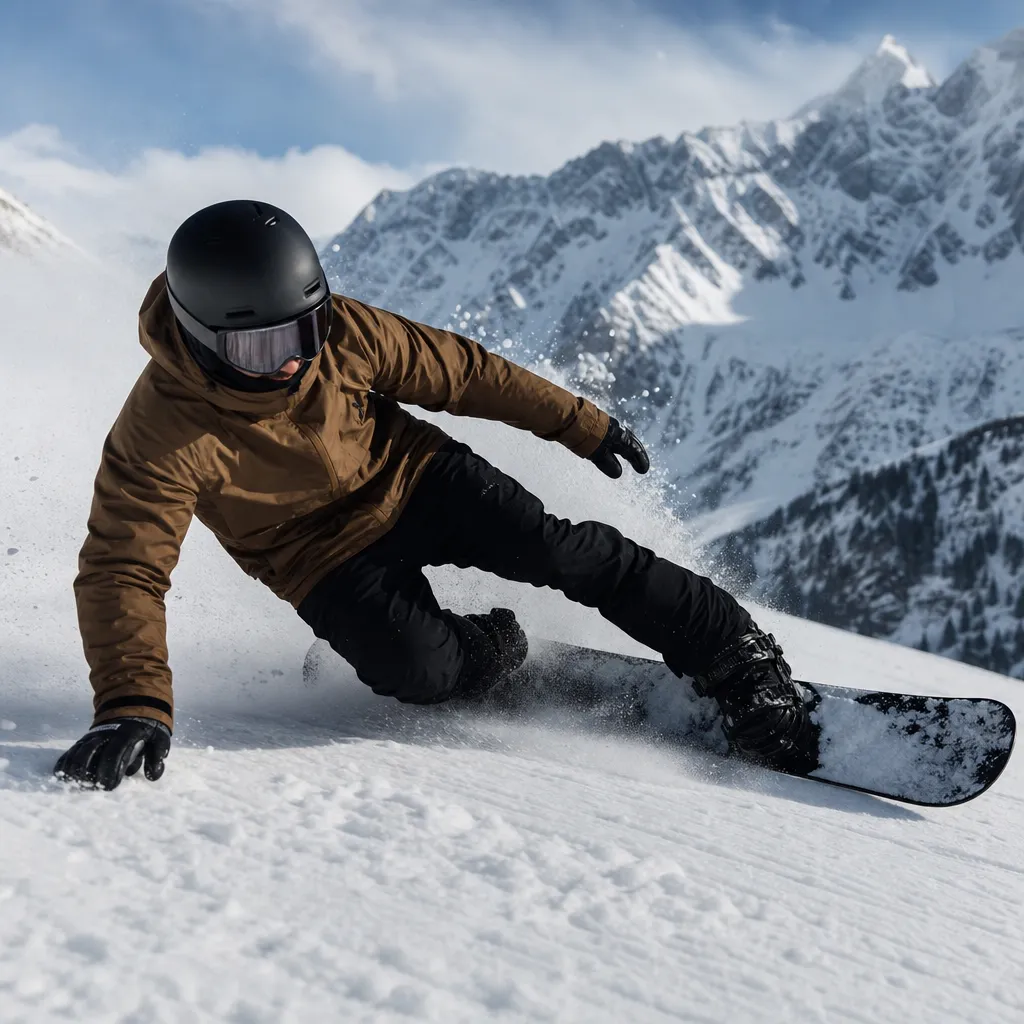 Kask snowboardowy męski