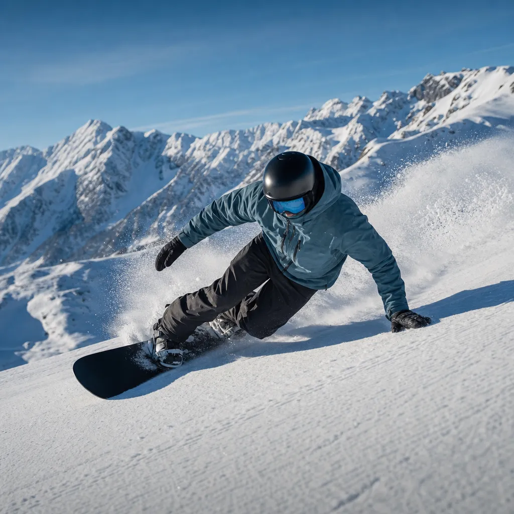 Twarda deska snowboardowa