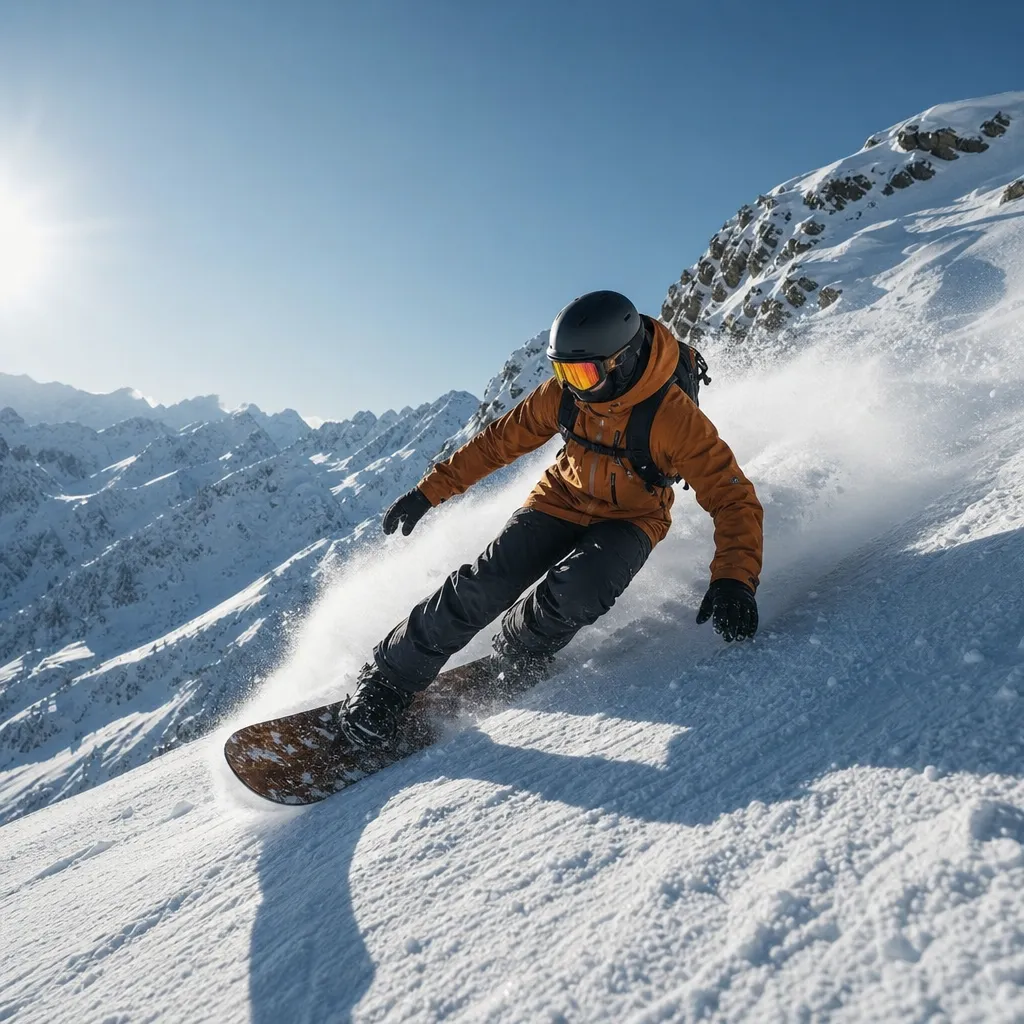 Deska snowboardowa freeride