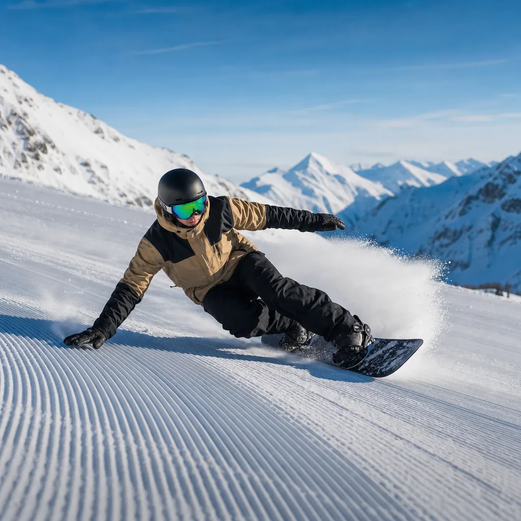 Deska snowboardowa do carvingu