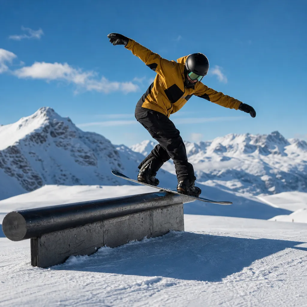 Snowboard flat