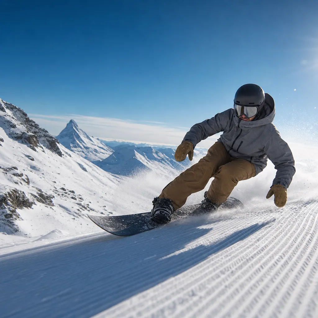 Shape deski snowboardowej