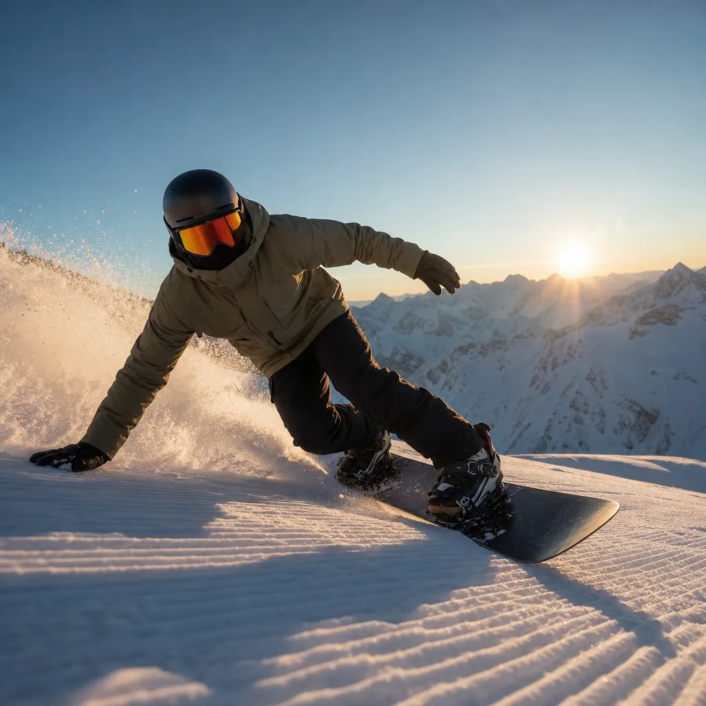 Krawędzie deski snowboardowej