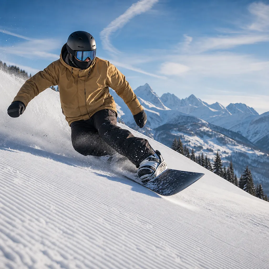 Talia deski snowboardowej